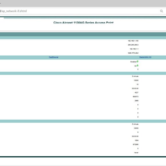 CISCO Aironet 1130G Series IEEE 802.11 b/g Access Point | AIR-AP1131G-A-K9 V03 - Picture 13 of 14